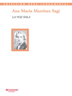 cover image of La voz sola